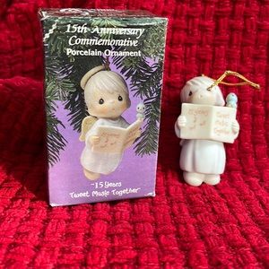 Precious Moments “15 Years Tweet Music Together” Commemorative Ornament